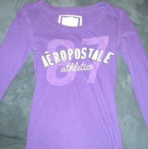 Aeropostale Purple long sleeve shirt